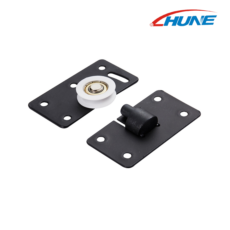 Szekrény Hardver Bútor szekrény Állítható tolóajtó görgő Nylon tológörgő