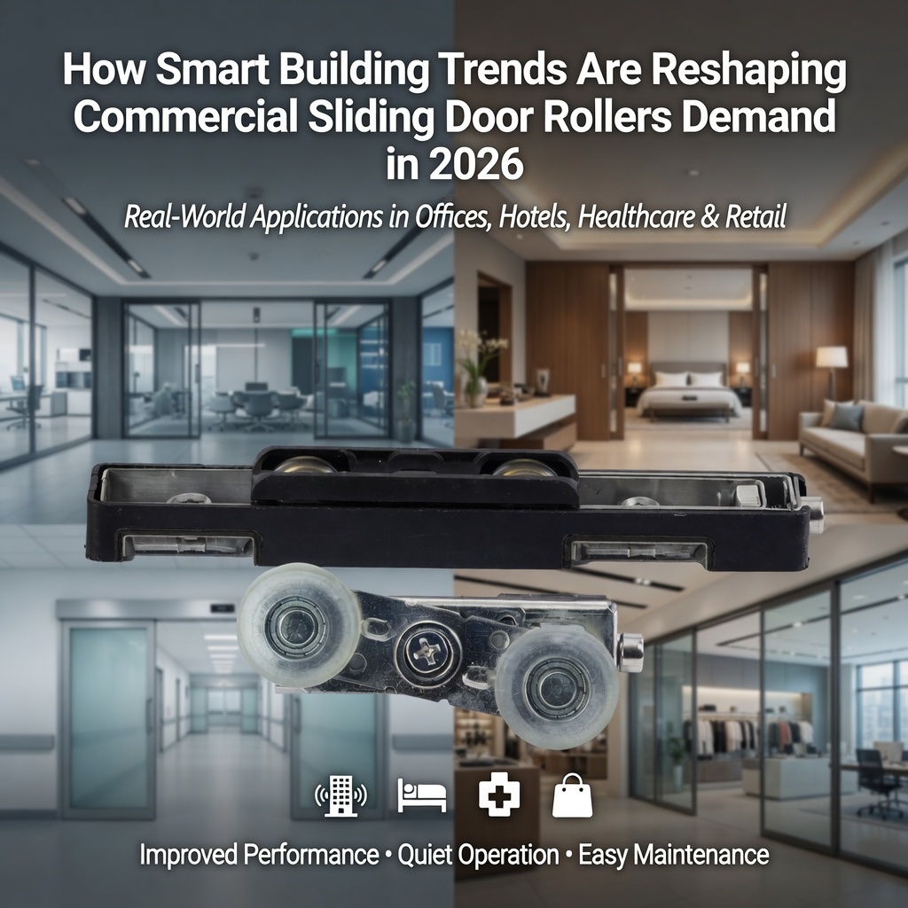  How Smart Buildings are Changing Commercial Sliding Door Rollers in 2026
